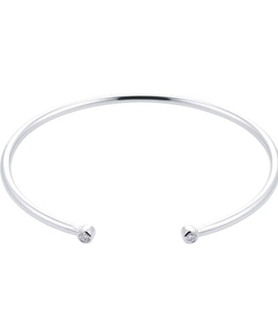 Vòng tay kim cương bạc Gossamer 0,15cttw